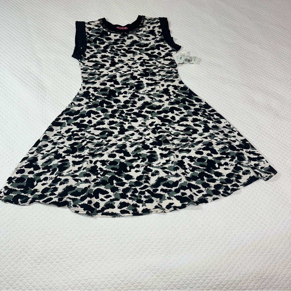 NWT Joyous & Free Dress with Beaded Accents Sz S